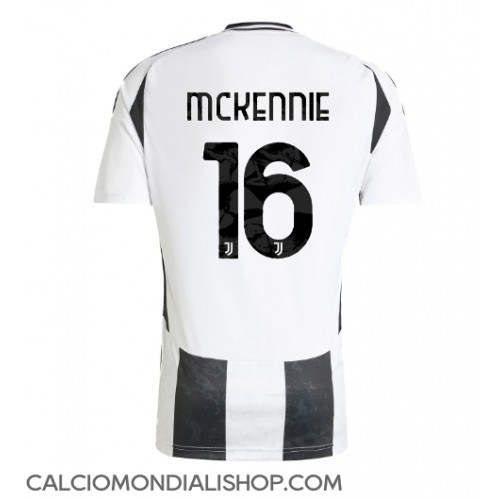 Maglie da calcio Juventus Weston McKennie #16 Prima Maglia 2024-25 Manica Corta